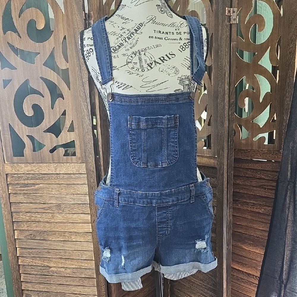Y2K Wax Jean Basic Denim Overalls‎